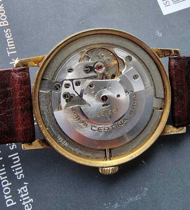 Ceas automatic Certina aur 14k