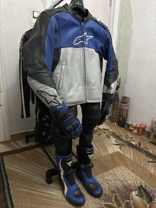 Кожено мото яке Alpinestars 52