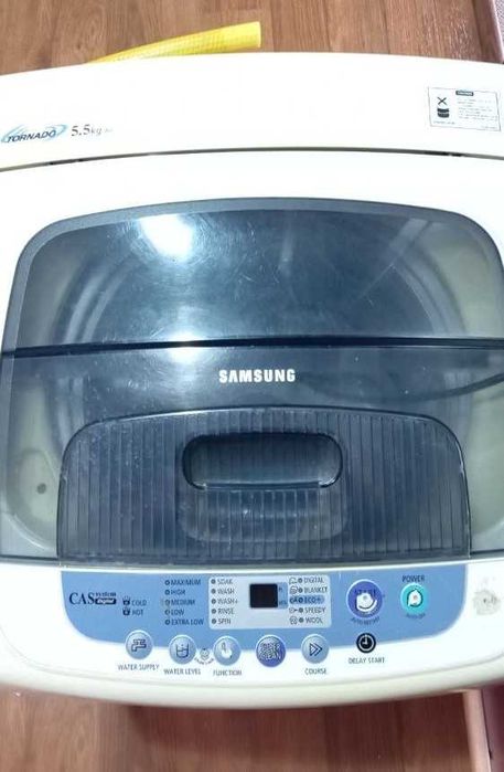Продаётся стиральная машинка полуавтомат SAMSUNG 5,5 KG, Б/У