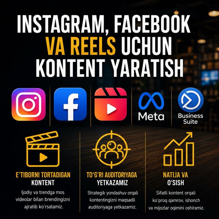 SMM Target накрутка Реклама Video AI ИИ монтаж продвижения в Инстаграм