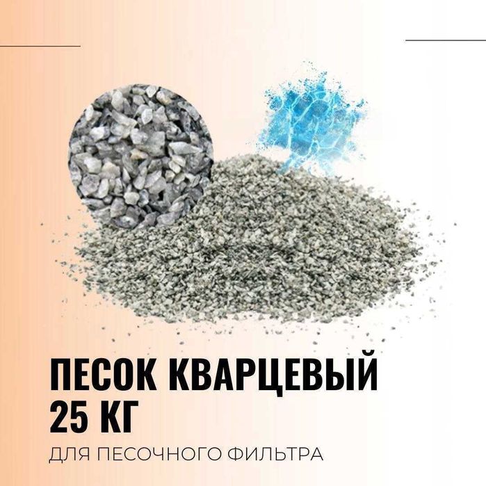 Кварцевый песок для фильтра НАСОСА Бассейна