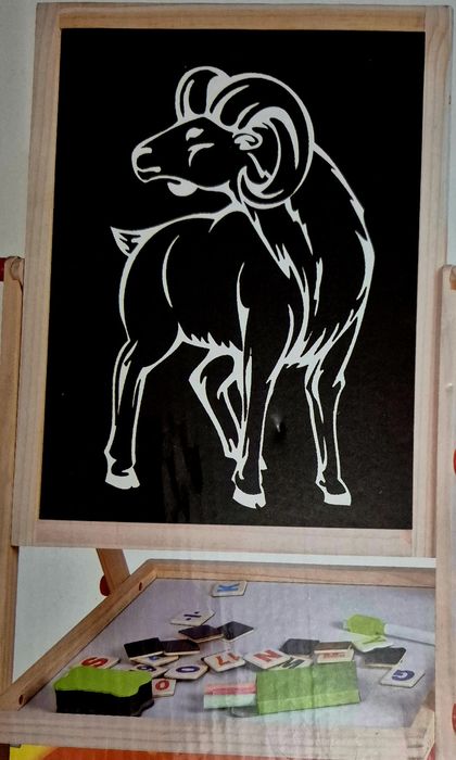 Доска знаний деревянная