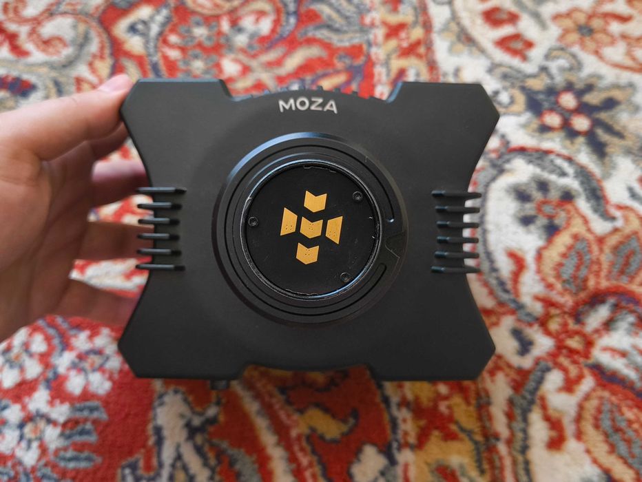 MOZA R5 Комплект - База/ESX Волан + 12'' мод/Педали със съединител