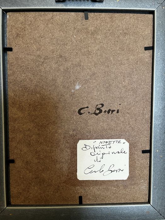 Tablou in ule pe panza portret de femeie” Ninette”