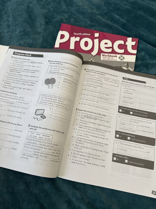Project 3  / Project 4 WorkBook 4th Edition. Книги по англ. языку.
