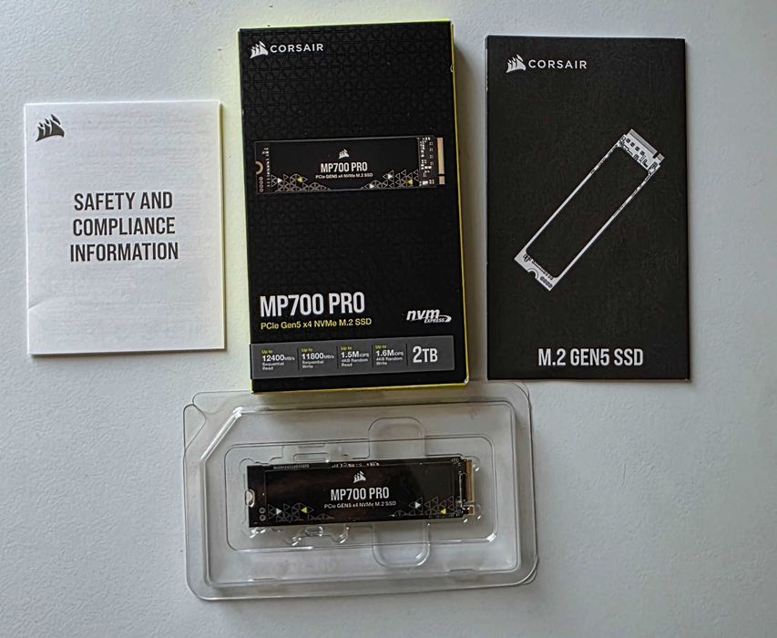 SSD intern Corsair MP700 PRO 2TB