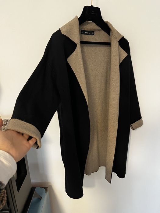 Cardigan negru de la Zara knit