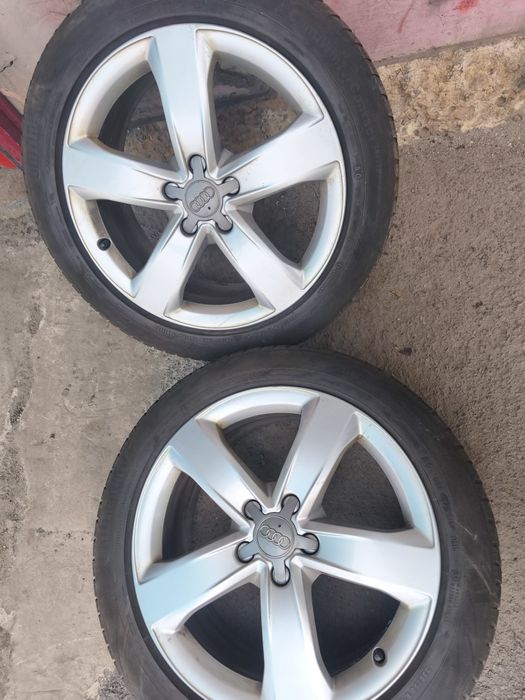 18" 2броя оригинални алуминиеви джанти за Audi A6...
