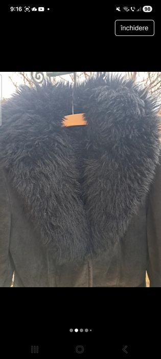 Cojoc damă din blană naturală, Made in Italy ( 40/ 42)