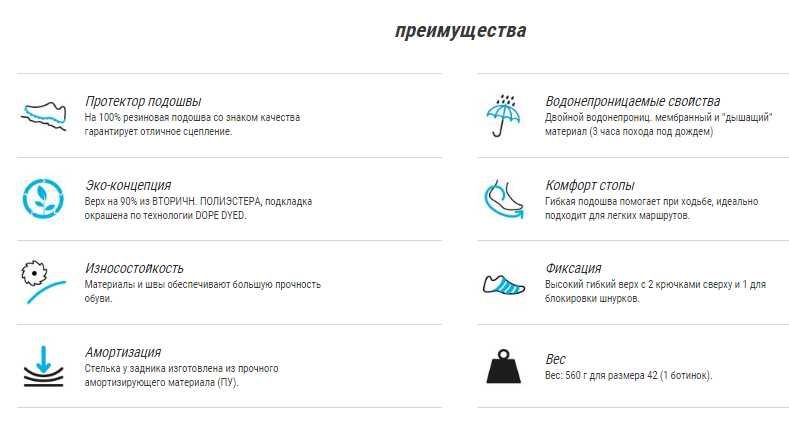 Ботинки для треккинга водонепроницаемые Trekking100 Forclaz,р.46,47,48