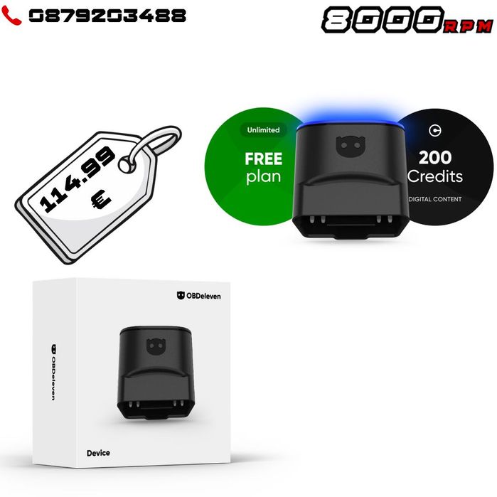 OBDeleven 3 PRO Pack + 200 credits авто диагностика VW AUDI SKODA BMW FORD MERCEDES TOYATA LEXUS SEAT vag com vcds