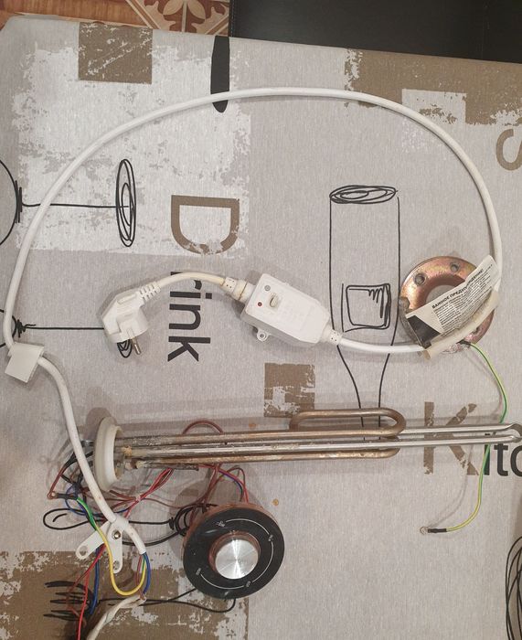 Тэн в комплекте на титан