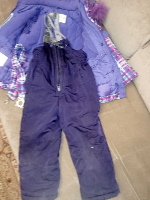Зимний комбинезон на девочку