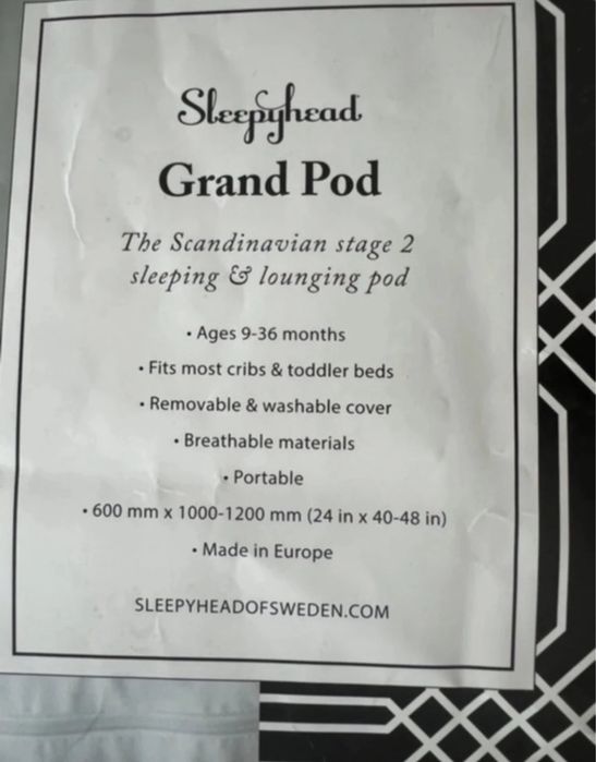 Sleepyhead Grand Pod