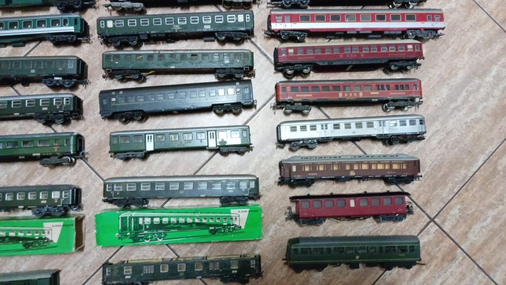 Vagoane calatori trenulet electric scara HO