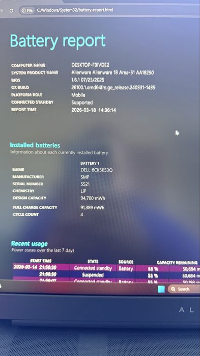 Alienware Gaming Laptop