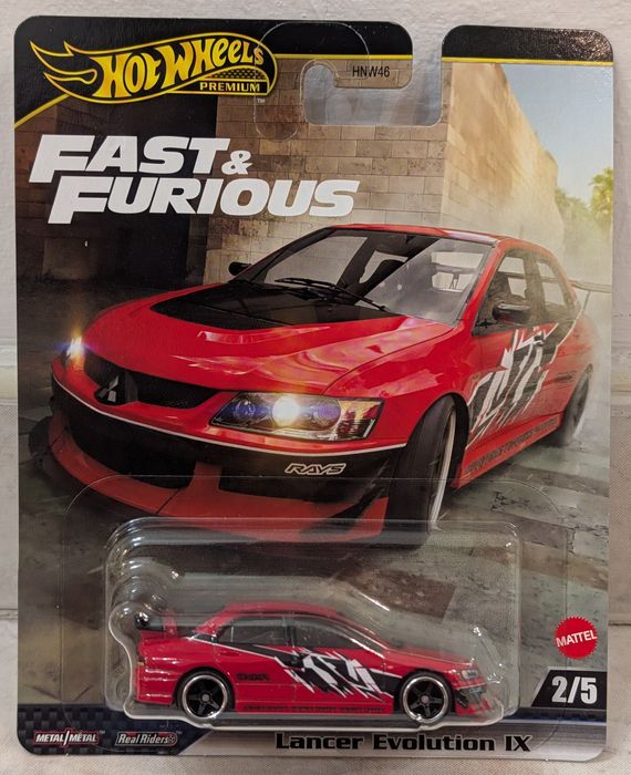 Hot Wheels Premium - Mitsubishi Lancer Evolution IX (Fast and Furious)