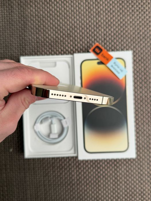 100% Battery! iPhone 14 Pro MAX Лизинг от 19€/мес Gold  златен 128Gb