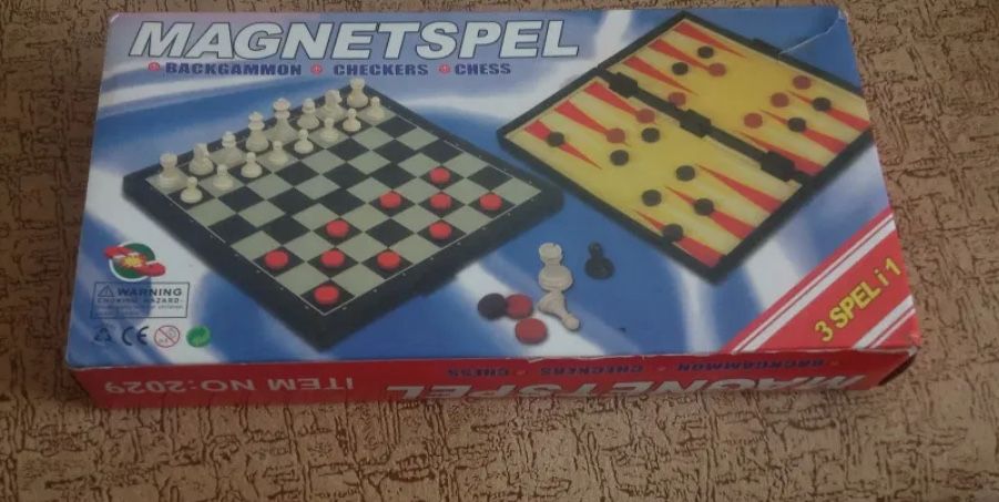 Игра настольная  домино шахмат  3 в 1