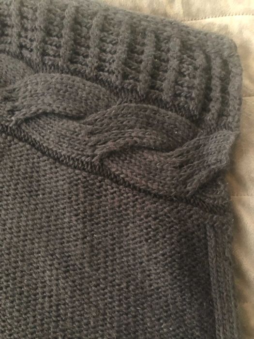 Vesta tricotata noua cu lana si mohair, marime S Esprit