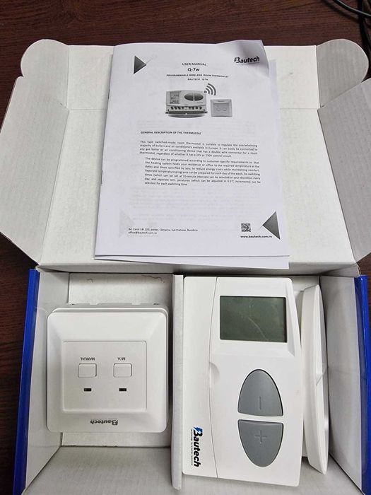 Termostat fara fir programabil inteligent NOU