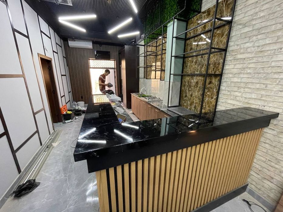 Oshxona Mexmonxona va Ofislar uchun Akrilniy Tosh