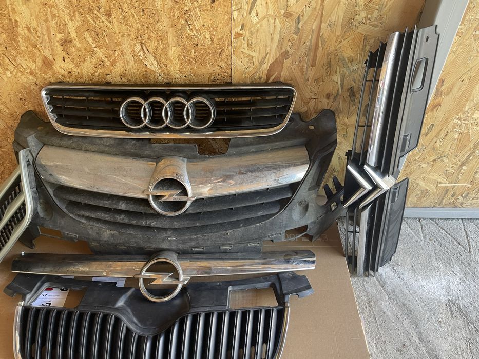 Grila/Masca radiator/Fabia 2/c5/Zafira,astra H/rover 25,matrix/Corsa D,Audi A4 b6 cabrio, trager opel Insignia, golf 4