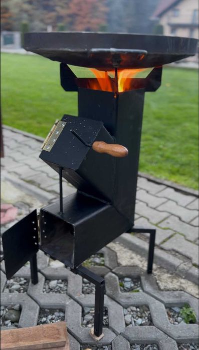 Sobă racheta 150x 150x 4mm