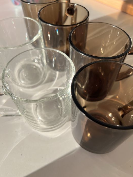 стеклянные кружки