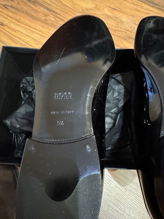Мъжки лачени обувки Hugo Boss