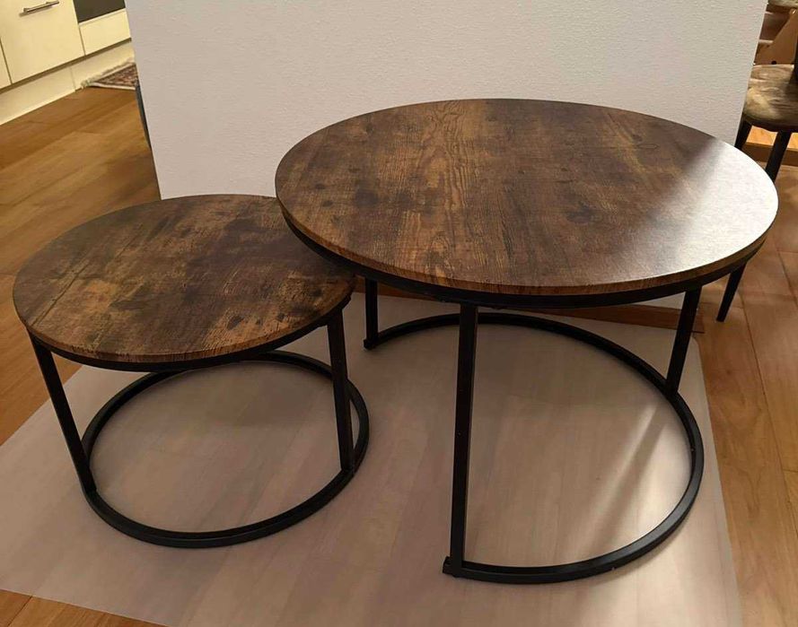 Набор журнальных столиков (лофт)