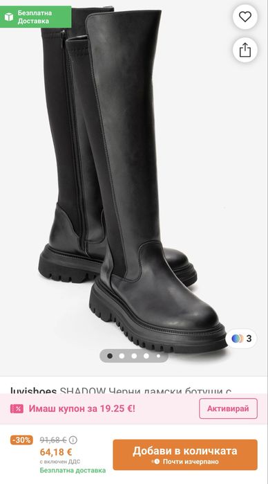 Зимни дамски ботуши