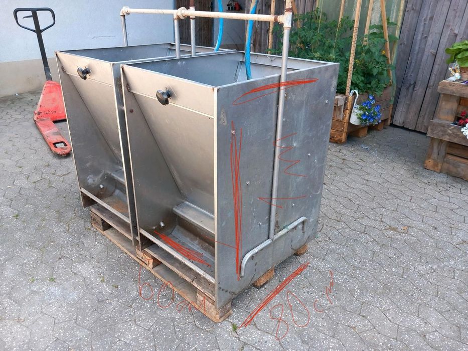 Hrănitoare porc și purceii, troacă porc