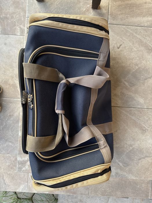 Дорожная сумка синий