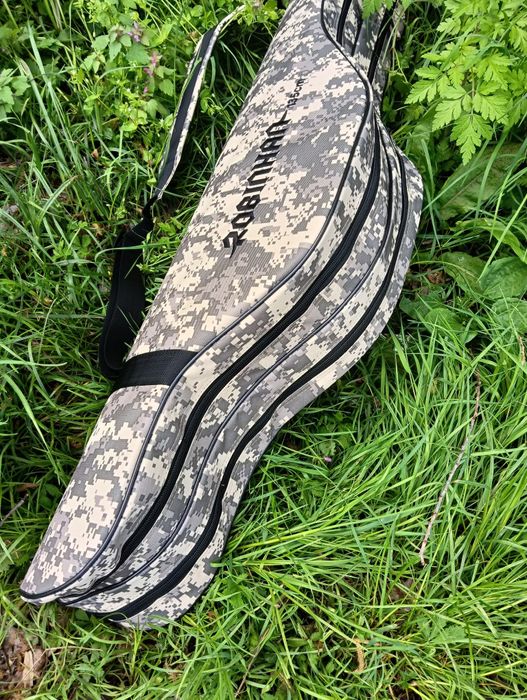 Двоен твърд калъф за съхранение на въдици