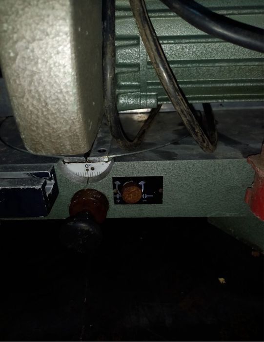 Настолен циркуляр метали алуминий, отсервизиран профи машин