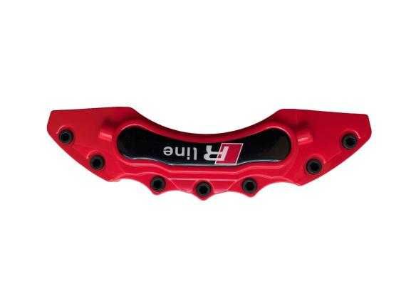 Капаци за спирачни апарати спирачки Червени,комплект R LINE АУДИ VW