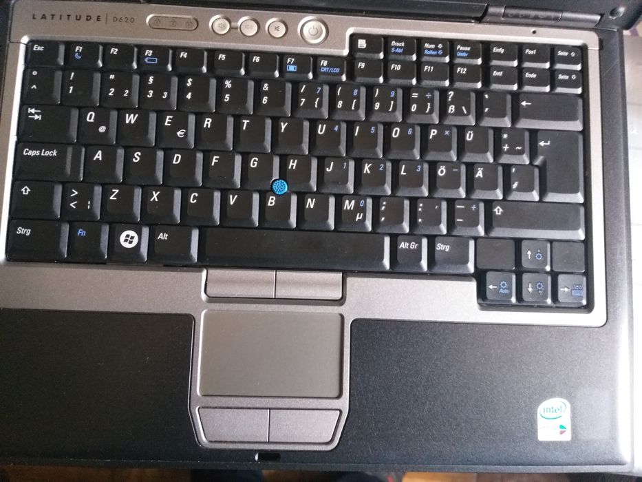 Laptop Dell D620, T7200 - 2 Ghz,4 Gb DDR2, serial port, hdd 80  gh