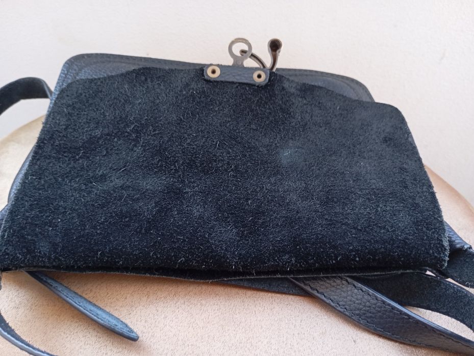 Нова Бутикова дамска чанта естествена кожа