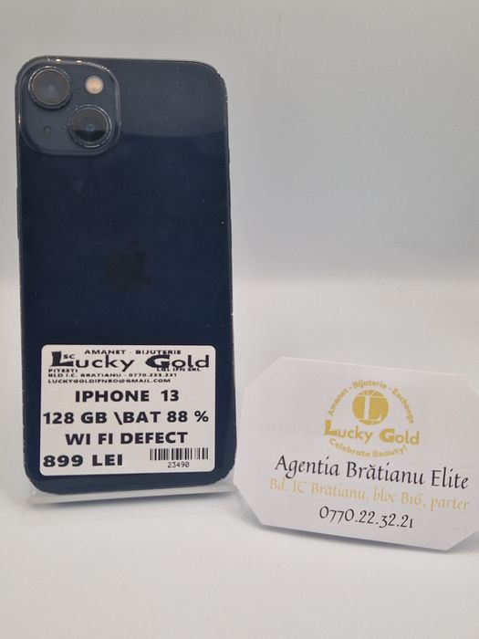 Iphone 13 128 GB Bat 88 cod 23490