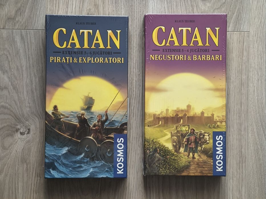 Extensii Catan Negustori&Barbari și Pirati &Exploratori 5-6 jucatori