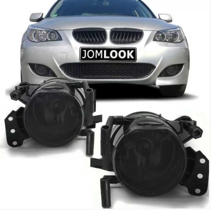 Proiectoare ceata BMW Seria 3, 5 E46 E60 E61 E90 E91 Bara M fumuriu