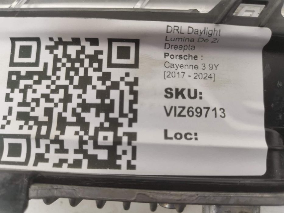 Порше Кайен / Porsche Cayenne 3 9Y DRL Дневна светлина Дясна Порsche C