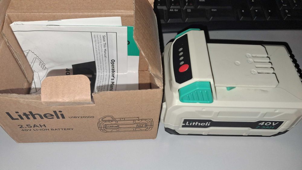 Батерия Litheli 40V 2.5 AH