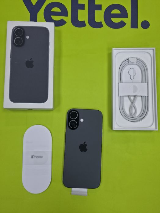 КАТО НОВ 256GB iPhone 17 Yettel Гаранция 2029 Black