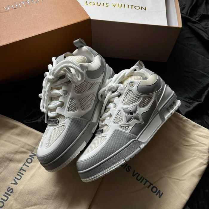#NOU# Louis Vuitton LV Skate Gri - Verificare Colet -