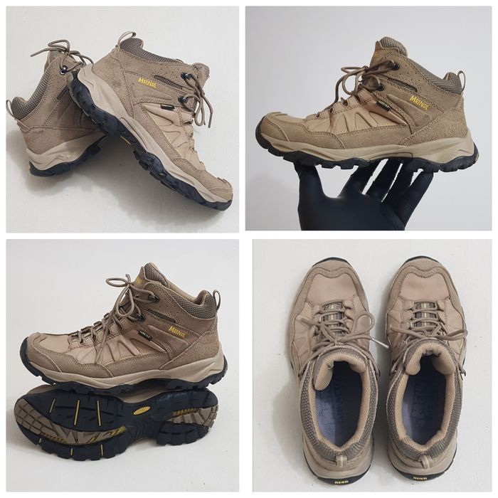 Ghere, bocanci MEINDL Nebraska Mid Gore Tex, piele Nubuk, Nr. 39 EU