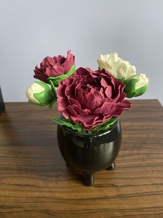 Ръчно изработени божури