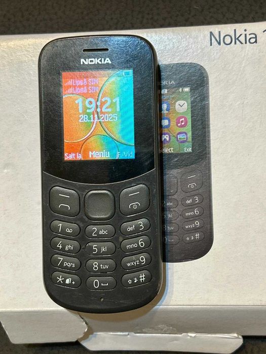 Curier 5 lei nokia 130 si 105 4G cu butoane, dual sim,in limba romana
