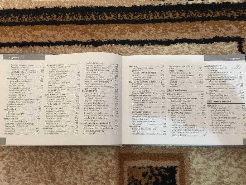 Manual de exploatare Mercedes Vito - limba română